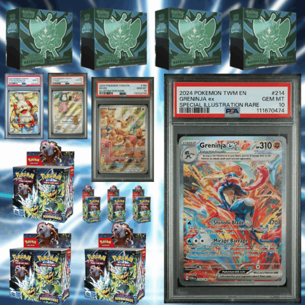PSA 10 Greninja Twilight Masquerade (Instant wins!)