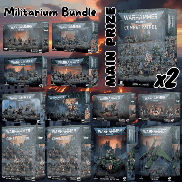 Astra Militarum (Main Prize - 2x Combat Patrol)