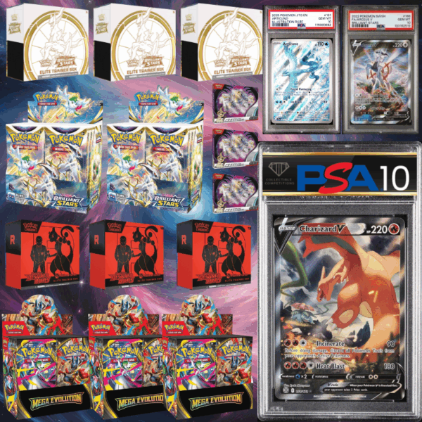 PSA 10 Charizard Alt Art (Brilliant Stars) + Instant Wins!