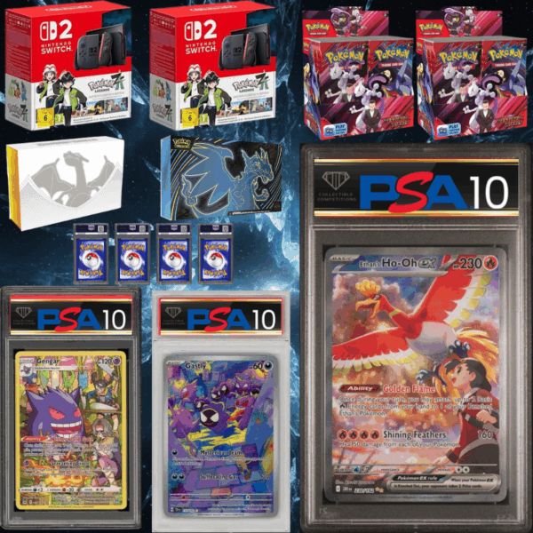 Ethan's Ho-Oh PSA 10 + Instant wins