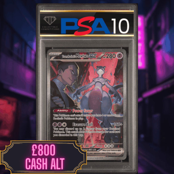 PSA 10 Mew-Two Destined Rivals (£800 Cash Alt)