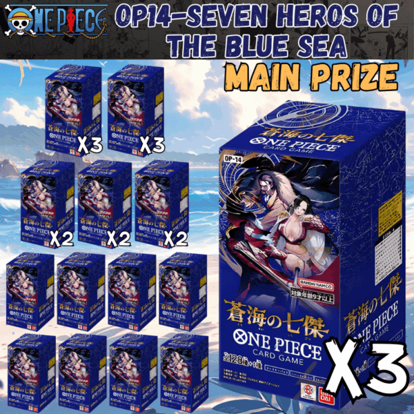 OP14 *New Set* (Main Prize - 3x OP14 Booster Boxes)