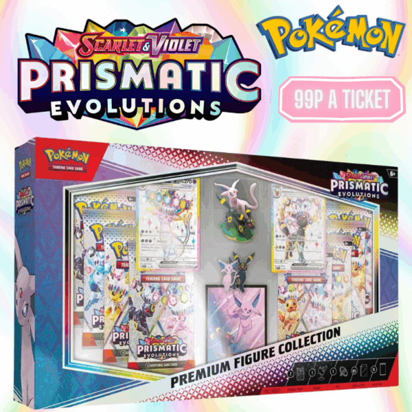 Prismatic Evolutions Figure Collection! Auto Draw