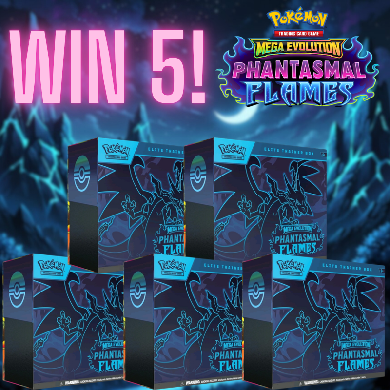 Five Phantasmal Flames ETBs