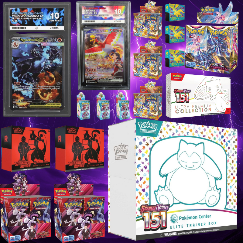 151 Pokemon Center ETB + Instant wins