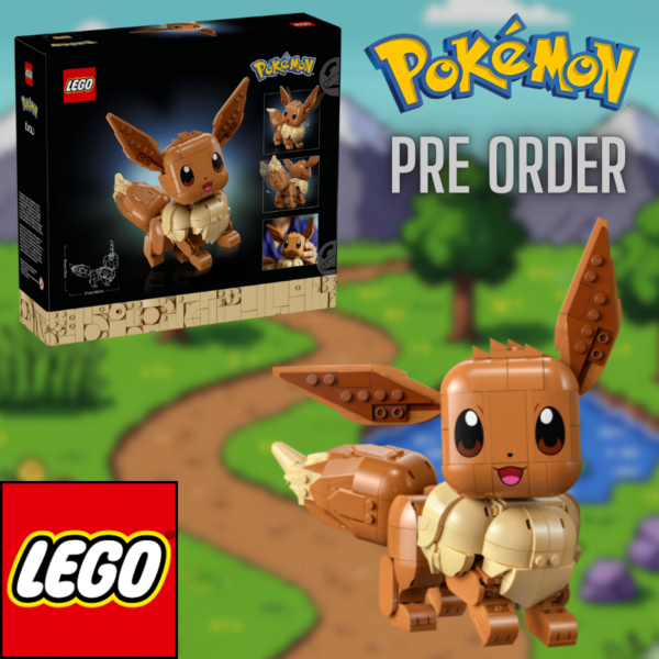 New Pokémon Lego Eevee (Pre-Order)