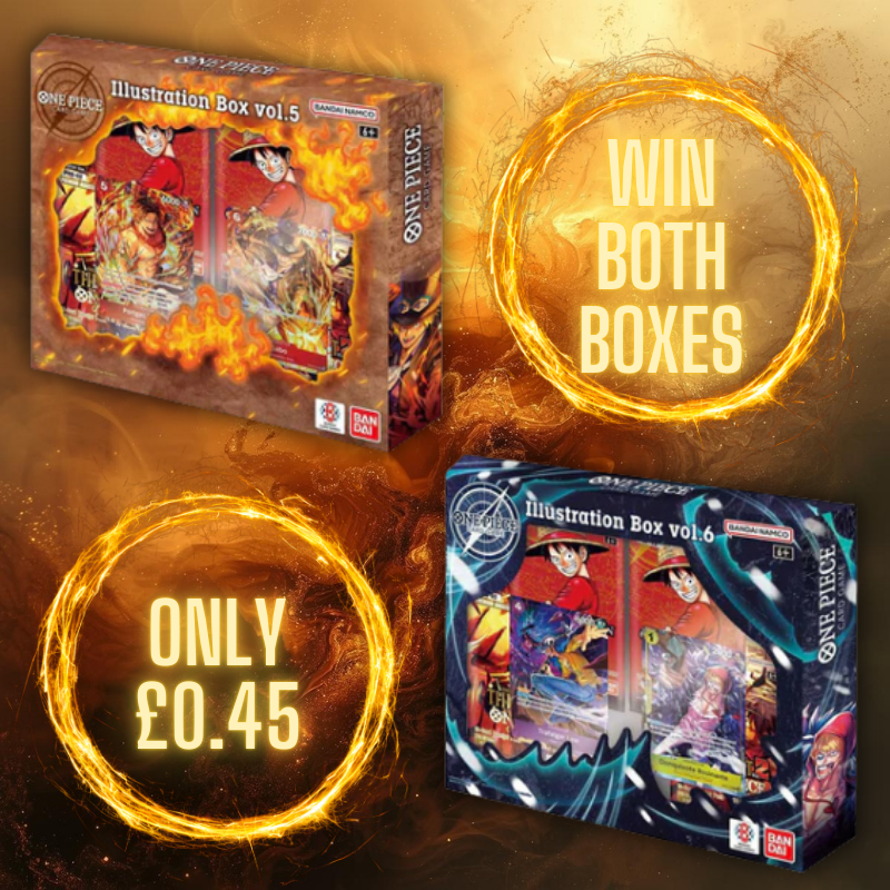 One Piece TCG OP-13 Illustration Box Vol 5 + 6