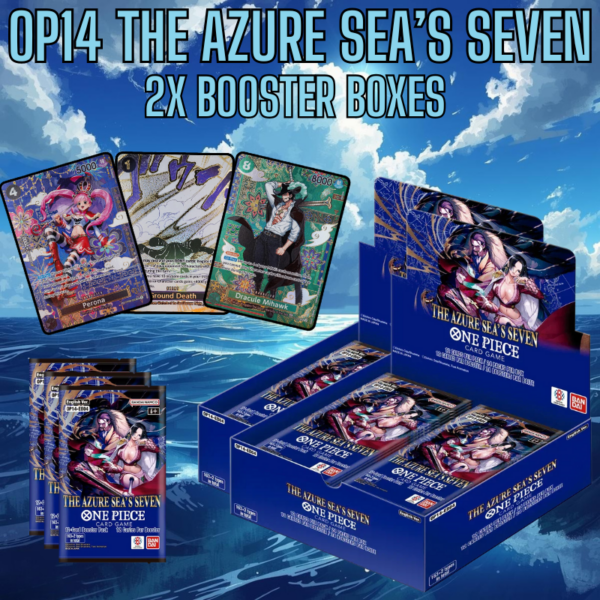 2x OP14 The Azure Sea's Seven Booster Boxes
