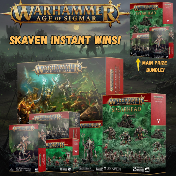 Age Of Sigmar - Skaven (Main Prize - Skaven Bundle)
